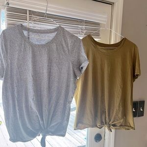 2 Madewell Shirts
